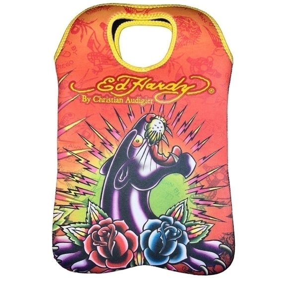 ▶️ Ed Hardy ◀️ Beverage tote - Picture 4 of 9